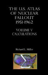 Book cover: US Atlas of Nuclear Fallout Volume V Calculations.