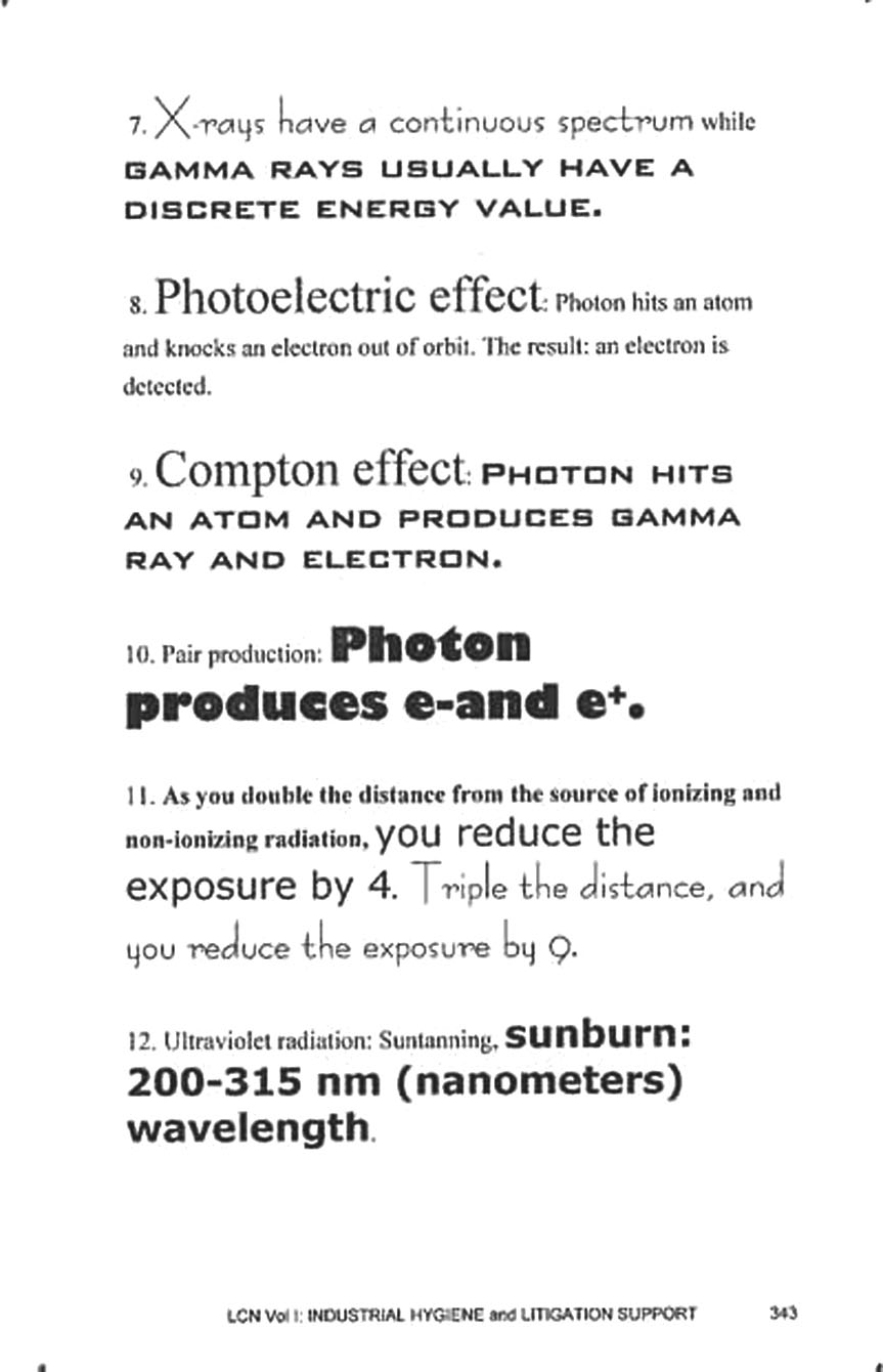 radiation, gamma rays